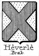 Heverle Coat of Arms / Family Crest 0