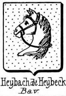 Heybach Coat of Arms / Family Crest 0