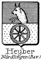 Heyber Coat of Arms / Family Crest 0