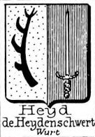 Heyd Coat of Arms / Family Crest 2
