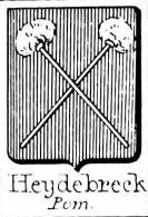 Heydebreck Coat of Arms / Family Crest 1