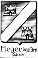 Heyer Coat of Arms / Family Crest 1