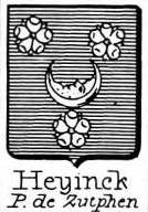 Heyinck Coat of Arms / Family Crest 0