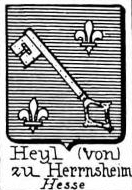 Heyl Coat of Arms / Family Crest 1