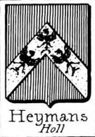 Heymans Coat of Arms / Family Crest 1