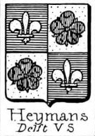 Heymans Coat of Arms / Family Crest 2