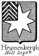 Heymenbergh Coat of Arms / Family Crest 0