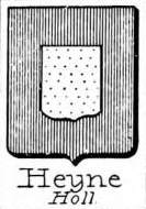 Heynck Coat of Arms / Family Crest 1