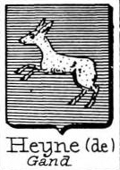 Heyne Coat of Arms / Family Crest 3