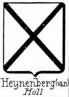 Heynenberg Coat of Arms / Family Crest 0