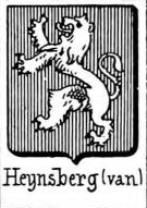 Heynsberg Coat of Arms / Family Crest 0