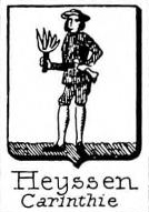 Heyssen Coat of Arms / Family Crest 0