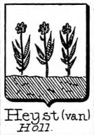 Heyst Coat of Arms / Family Crest 1