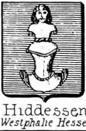 Hiddessen Coat of Arms / Family Crest 0