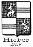 hieber Coat of Arms / Family Crest 1