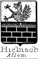 Hiebisch Coat of Arms / Family Crest 0