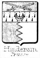 Hindersin Coat of Arms / Family Crest 0