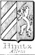 Hinitz Coat of Arms / Family Crest 0