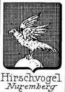 Hirschvogel Coat of Arms / Family Crest 1