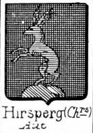 Hirsperg Coat of Arms / Family Crest 0