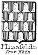 Hissfeldt Coat of Arms / Family Crest 0