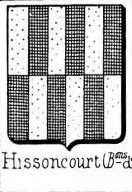 Hissoncourt Coat of Arms / Family Crest 0