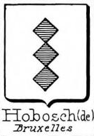Hobosch Coat of Arms / Family Crest 0