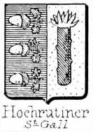 Hochrutiner Coat of Arms / Family Crest 1
