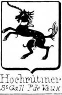 Hochrutiner Coat of Arms / Family Crest 0