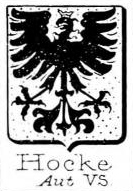 Hocke Coat of Arms / Family Crest 0