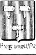 Hocquincourt Coat of Arms / Family Crest 0