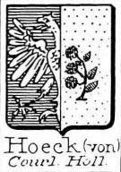 Hoeck Coat of Arms / Family Crest 2