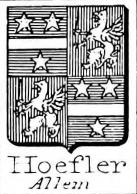 Hoefler Coat of Arms / Family Crest 1