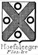 Hoefsleeger Coat of Arms / Family Crest 0