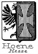 Hoene Coat of Arms / Family Crest 0