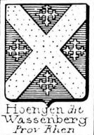 Hoengen Coat of Arms / Family Crest 0