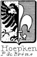 Hoepken Coat of Arms / Family Crest 0