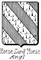 Hoese Coat of Arms / Family Crest 2