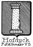 Hofdyk Coat of Arms / Family Crest 0