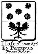 Hofen Coat of Arms / Family Crest 0