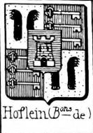 Hoflein Coat of Arms / Family Crest 0