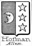 Hofman Coat of Arms / Family Crest 6