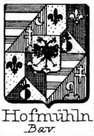 Hofmuhln Coat of Arms / Family Crest 0