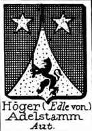Hoger Coat of Arms / Family Crest 2