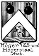 Hoger Coat of Arms / Family Crest 6
