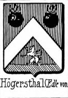 Hogersthal Coat of Arms / Family Crest 0