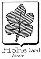 Hohe Coat of Arms / Family Crest 0