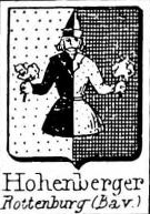 Hohenberger Coat of Arms / Family Crest 0