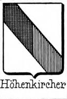 Hohenkircher Coat of Arms / Family Crest 6