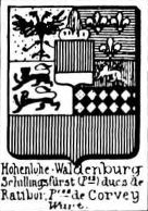 Hohenlohe Coat of Arms / Family Crest 7